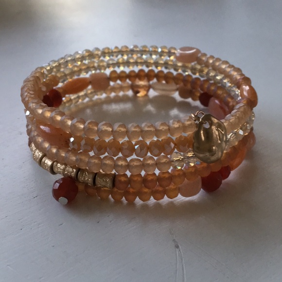Anthropologie Beaded Wrap Bracelet - Picture 4 of 4